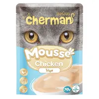 [ 1 ลัง 48ซอง ] อาหารแมวเปียก เพ้าท์ เชอร์แมน Cherman โปรตีน 8% - ภาพที่ 4