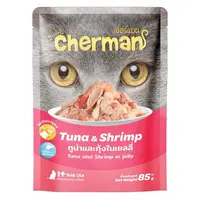 [ 1 ลัง 48ซอง ] อาหารแมวเปียก เพ้าท์ เชอร์แมน Cherman โปรตีน 8% - ภาพที่ 6