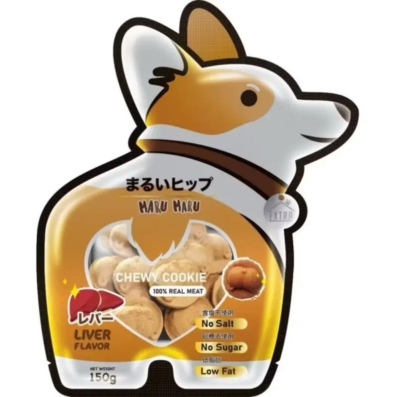(1ถุง)Maru Maru ขนมสุนัข ขนมคุ้กกี้ก้นกลม ขนาด150g - ภาพที่ 4