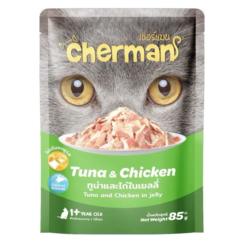 อาหารแมวเปียก เชอร์แมน Cherman pouch… - ภาพที่ 4