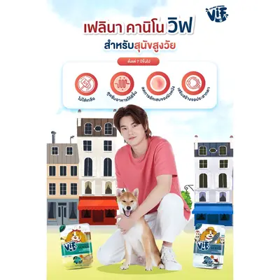 Felina Canino VIF อาหารสุนัขแบบเปียก ชนิดซอง… - ภาพที่ 5