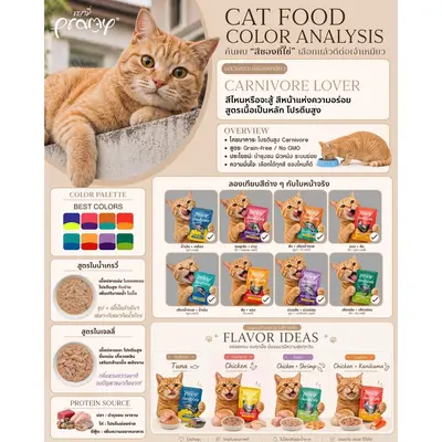 Pramy Carnivore 70g. อาหารเปียกแมว โปรตีนสูง… - ภาพที่ 3