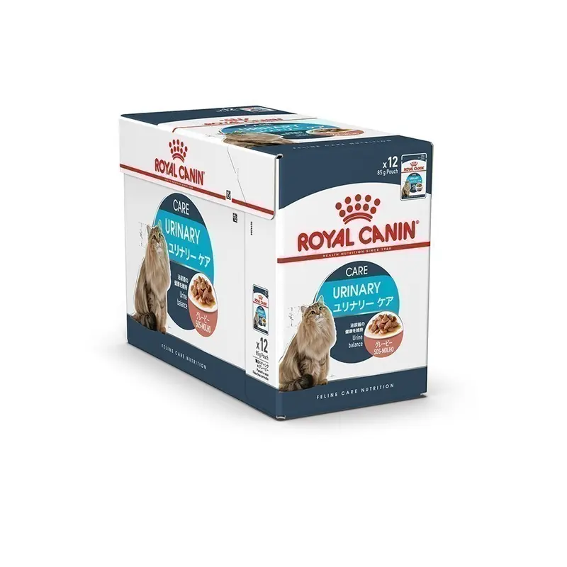 [12 ซอง] Royal Canin Urinary Care Pouch Gravy อาหารเปียกแมวโต ดูแลระบบทางเดินปัสสาวะ อายุ 12 เดือนขึ้นไป (โรยัล คานิน) - ภาพที่ 4