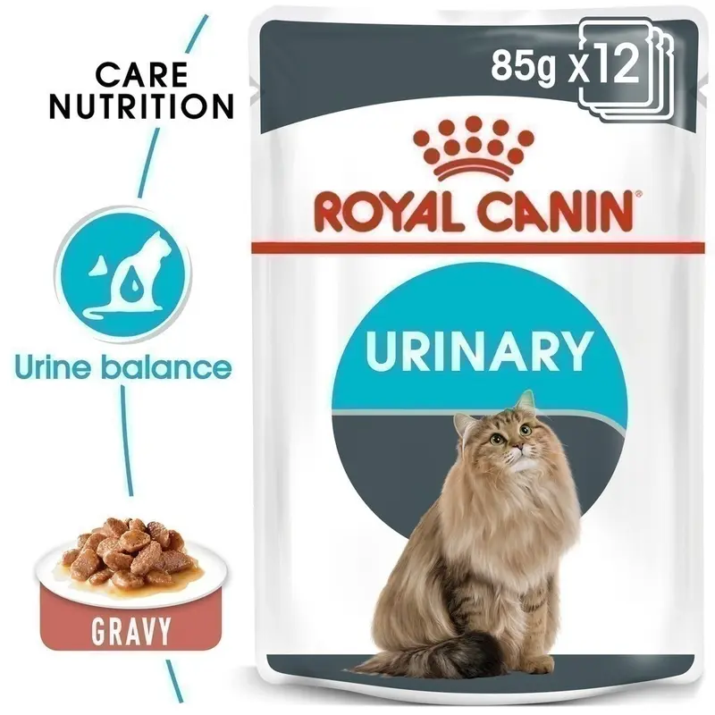 [12 ซอง] Royal Canin Urinary Care Pouch Gravy อาหารเปียกแมวโต ดูแลระบบทางเดินปัสสาวะ อายุ 12 เดือนขึ้นไป (โรยัล คานิน) - ภาพที่ 5