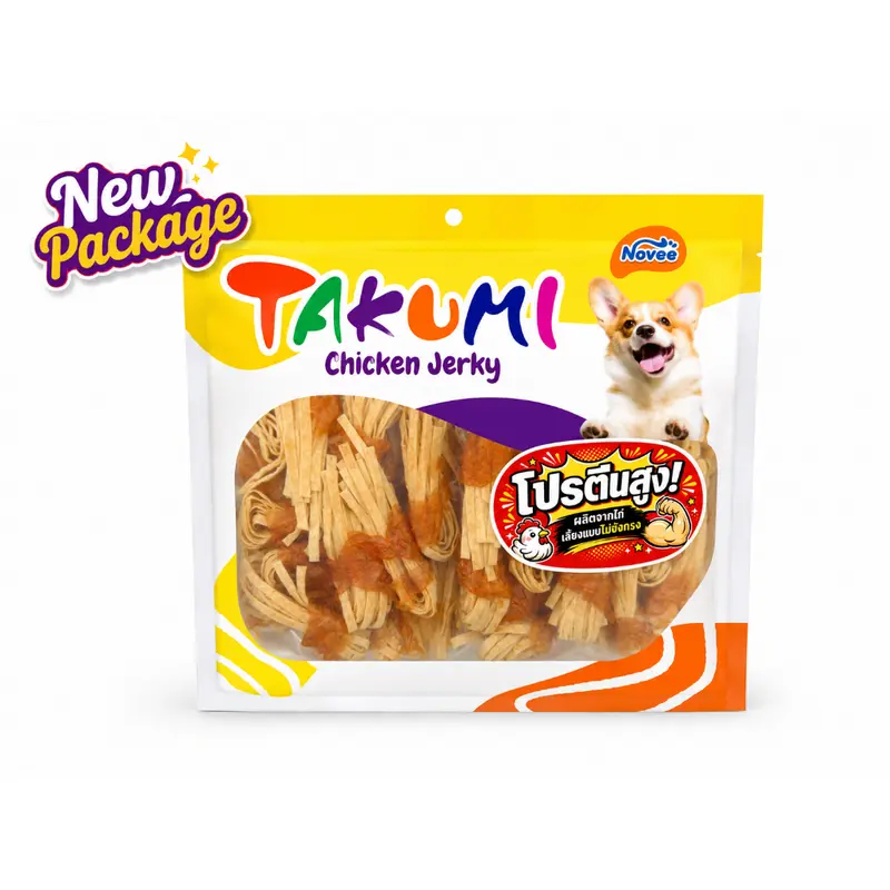 1398 TAKUMI / ขนมสุนัข ขนมหมา สไปรัลชิคเก้น ทาโร่ ไก่พันปลาเส้น ขนาดบรรจุ 30 ชิ้น 1ถุง 169บาท - ภาพที่ 3