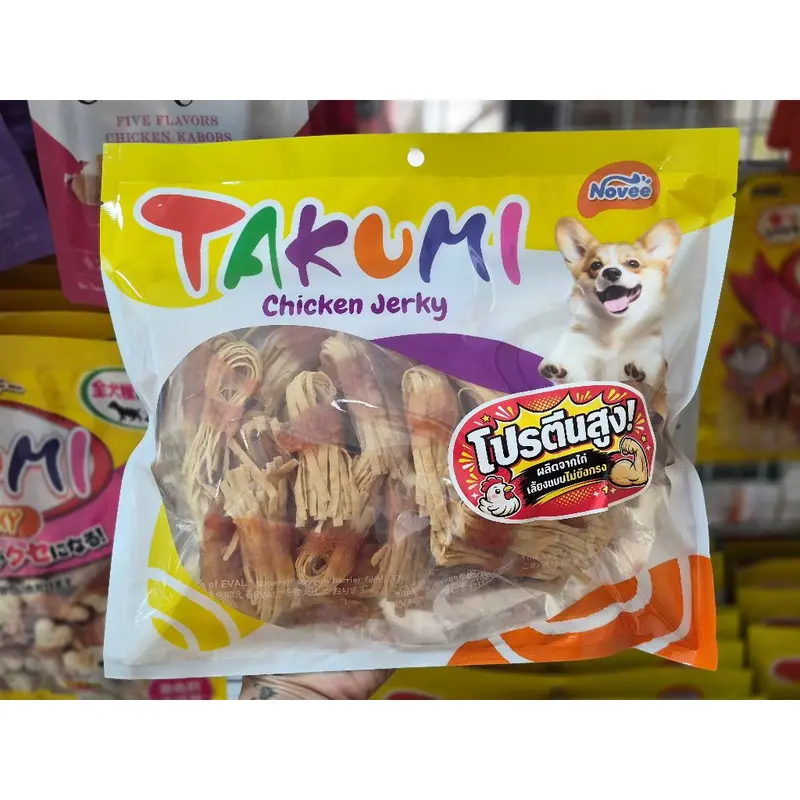 1398 TAKUMI / ขนมสุนัข ขนมหมา สไปรัลชิคเก้น ทาโร่ ไก่พันปลาเส้น ขนาดบรรจุ 30 ชิ้น 1ถุง 169บาท - ภาพที่ 4