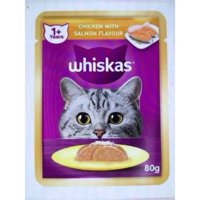 อาหารแมวเปียกวิสกัส Whiskas 80กรัมx28ซอง - ภาพที่ 6