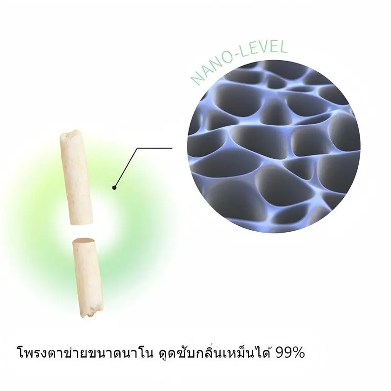 ทรายเต้าหู้ออร์แกนิค ผลิตจากกากถั่วเหลืองธรรมชาติ ปลอดภัย ขนาด5-6L สำหรับแมวทุกสายพันธุ์ - ภาพที่ 5