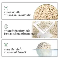 จัดส่งจากท้องถิ่น🚚ทรายแมวเต้าหู้ 6 ลิตร | จับก้อนเร็ว ห้องน้ําแมว กลิ่นหาย ส่วนผสมถั่วเหลืองธรรมชาติ 100% | ส่งฟรี จัดส่งจากท้องถิ่น🚚ทรายแมวเต้าหู้ 6 ลิตร | จับก้อนเร็ว ห้องน้ําแมว กลิ่นหาย ส่วนผสมถั่วเหลืองธรรมชาติ 100% | ส่งฟรี - ภาพที่ 4