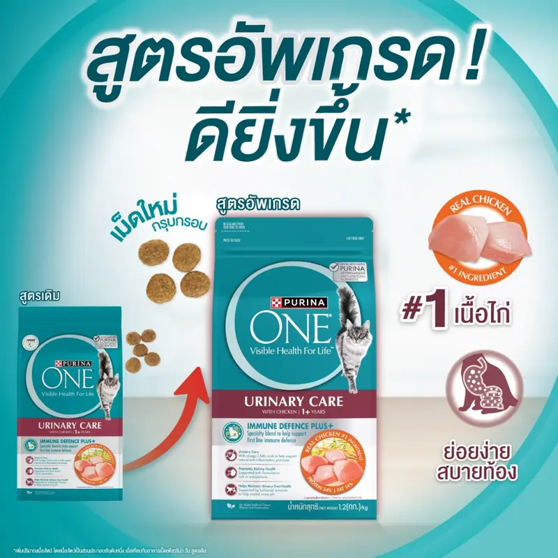 Purina One อาหารแมวเพียวริน่าวัน เกรดพรีเมี่ยม ขนาด 6.6 kg - ภาพที่ 6