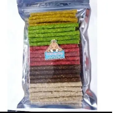 ขนมกินเล่นขัดฟันสุนัข มันชี่รวมรสแท่งกลมขนาด800 กรัม ขนมกินเล่นขัดฟันสุนัข มันชี่รวมรสแท่งกลมขนาด800 กรัม