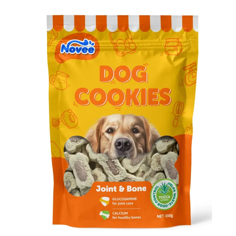 9197 NOVEE DOG COOKIES/ สำหรับสุนัข ขนาด 450 กรัม ITEM - 1แถม1 138บาท - ภาพที่ 3