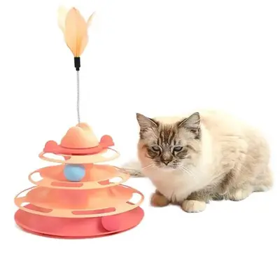 รางบอลแมว catnip ไม้ตกแมว ลูกบอลแมว รางบอลcatnip… - ภาพที่ 6