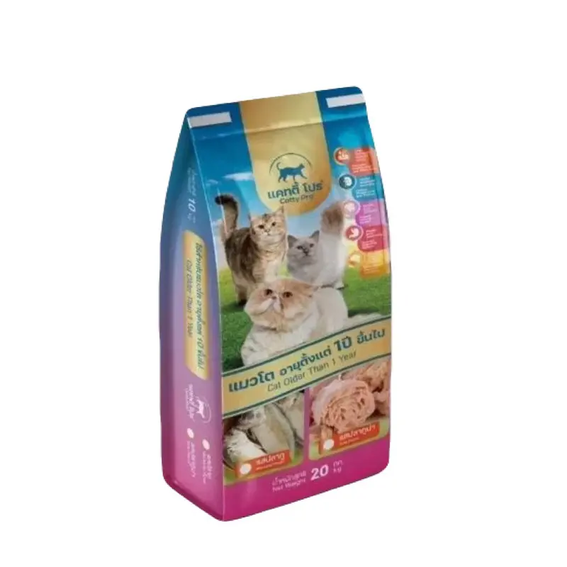 อาหารแมว Catty Pro 10 กก. โปรตีนสูง บำรุงขนและผิวหนัง อาหารแมว Catty Pro 10 กก. โปรตีนสูง บำรุงขนและผิวหนัง