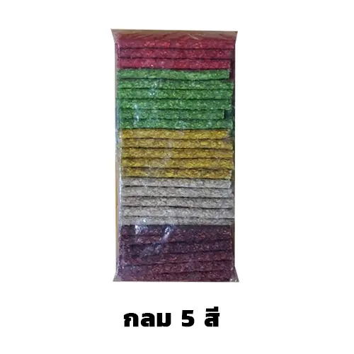 มันชี่ กลม แบน 5 สี / ขาว ขนมขบเคี้ยวสำหรับสุนัข ช่วยขัดฟันให้สะอาด ขนาด 1 กิโลกรัม - ภาพที่ 6