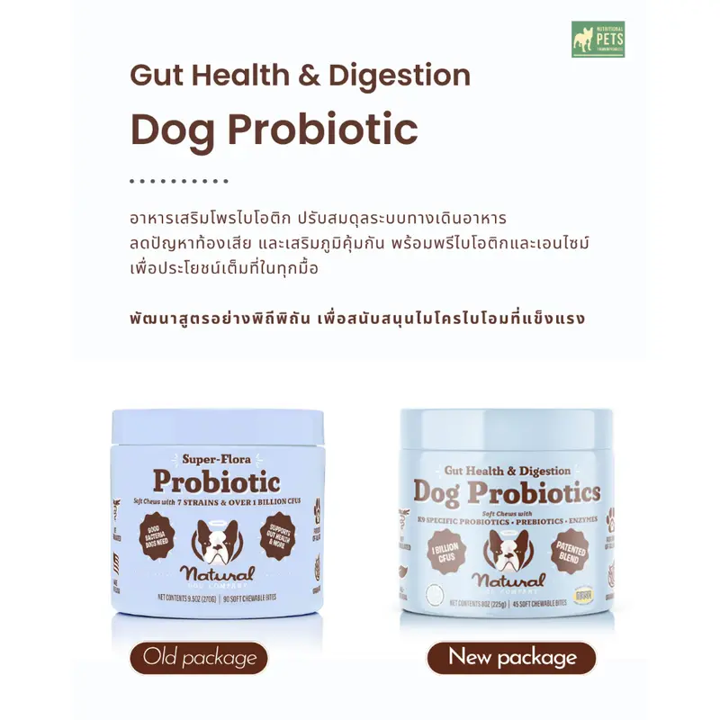 Dog Probiotics Supplement วิตามินโปรไบโอติกสุนัข… - ภาพที่ 3