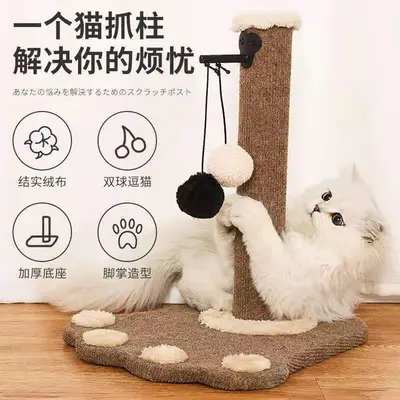 คอนโดแมว ที่ฝนเล็บแมว เสาลับเล็บแมว พร้อมของเล่น… - ภาพที่ 5