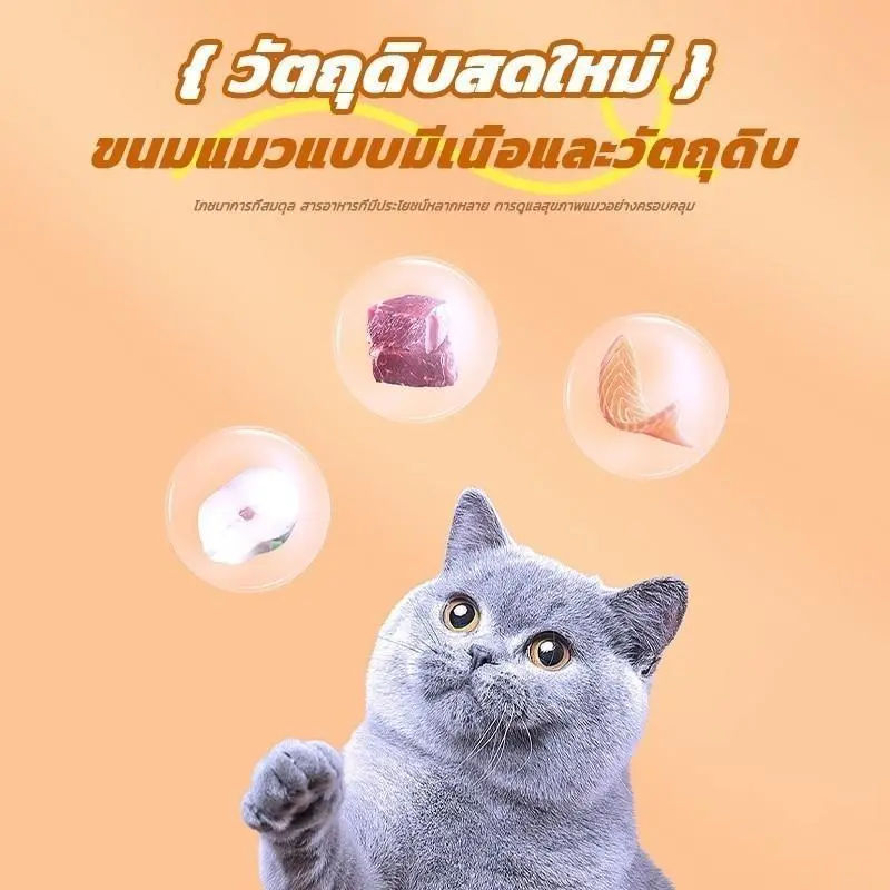 Ketzuzu ขนมแมวเลีย เนื้อเนียนละเอียด ละลายในปาก… - ภาพที่ 5
