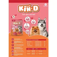 Kin D กินดี อาหารสุนัขโต รสเนื้อ ขนาด 10 KG Kin D กินดี อาหารสุนัขโต รสเนื้อ ขนาด 10 KG - ภาพที่ 3