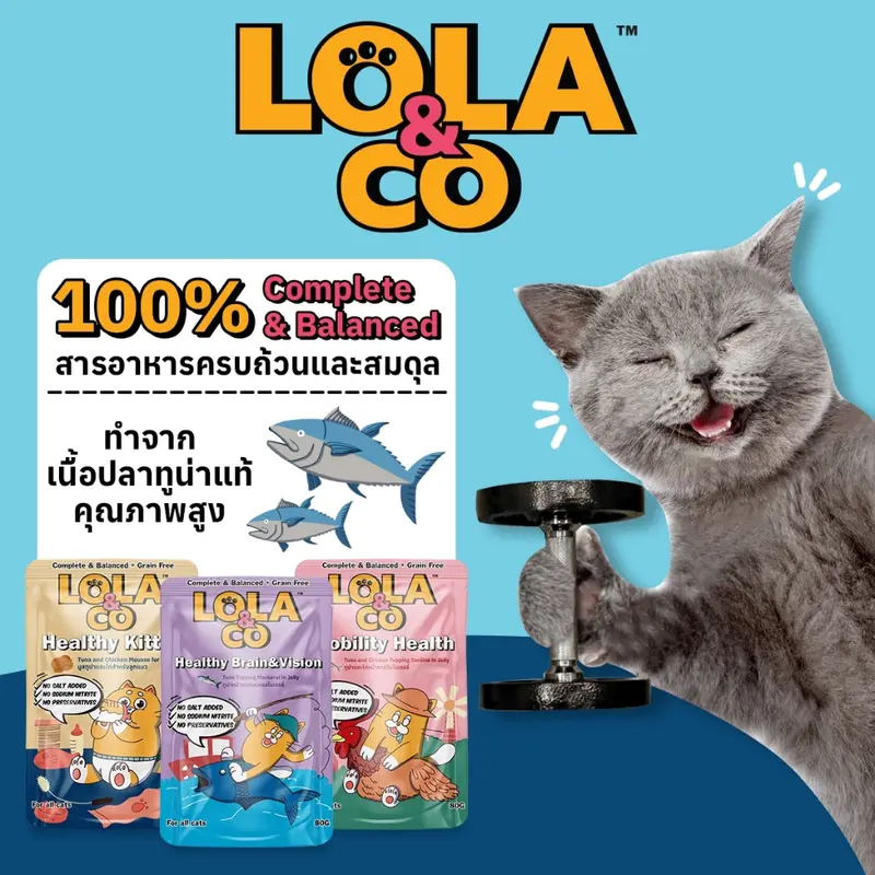 LOLA&CO อาหารเปียกแมว เพื่อสุขภาพ สูตร… - ภาพที่ 4