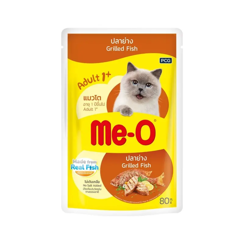 [โหล] MeO มีโอเพาซ์ อาหารเปียกแมว 1 โหล (12 ซอง) ขนาดซอง 80 กรัม - ภาพที่ 3