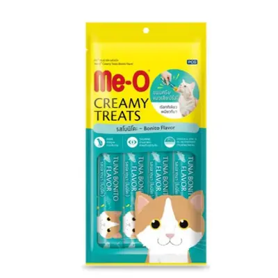 Me-O Creamy Treats ขนมแมวเลีย มีโอ ขนาด 15g x 4 ซอง - ภาพที่ 6