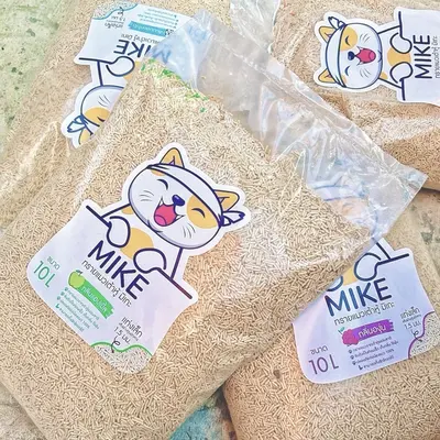 MIKE ทรายแมวเต้าหู้ / ทรายแมวมันเต้า 10ลิตร… - ภาพที่ 4