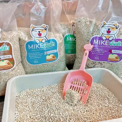 MIKE ทรายแมวเต้าหู้ / ทรายแมวมันเต้า 10ลิตร… - ภาพที่ 6