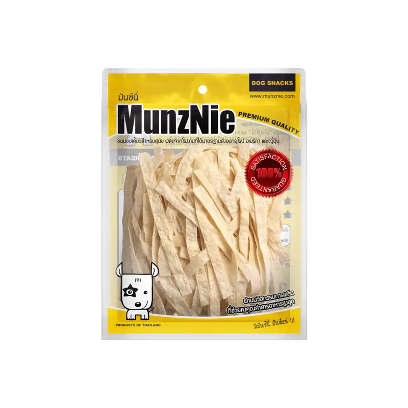 MunzNie ขนมสุนัขมันซ์นี่ ปลาเส้น สำหรับสุนัข-แมว ทุกสายพันธุ์ สัตว์ฟันแทะ ชูก้า - ภาพที่ 5