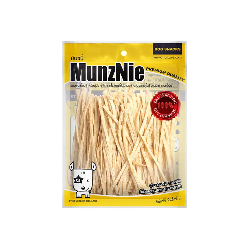 MunzNie ขนมสุนัขมันซ์นี่ ปลาเส้น สำหรับสุนัข-แมว ทุกสายพันธุ์ สัตว์ฟันแทะ ชูก้า - ภาพที่ 6