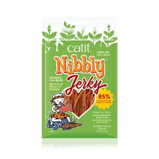 ขนมแมว ไ่ก่ฉีกเส้น Nibbly Treats คละรสชาติ (ผลิตจากเนื้อไก่แท้) Grain-Free สำหรับแมว - ภาพที่ 4
