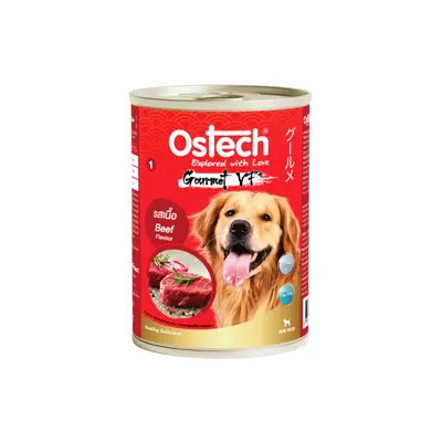 Ostech Gourmet VF+ อาหารกระป๋องสุนัข ขนาด 400 กรัม - ภาพที่ 3