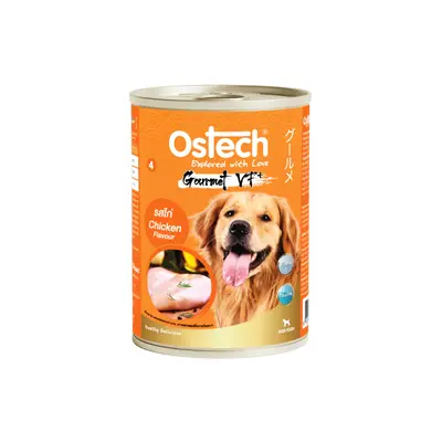 Ostech Gourmet VF+ อาหารกระป๋องสุนัข ขนาด 400 กรัม - ภาพที่ 6
