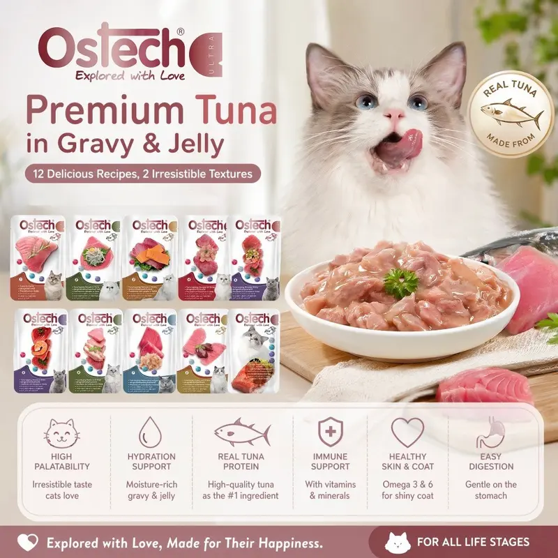 Ostech - Ultra Wet Food อาหารเปียกแมว ออสเทค… - ภาพที่ 3