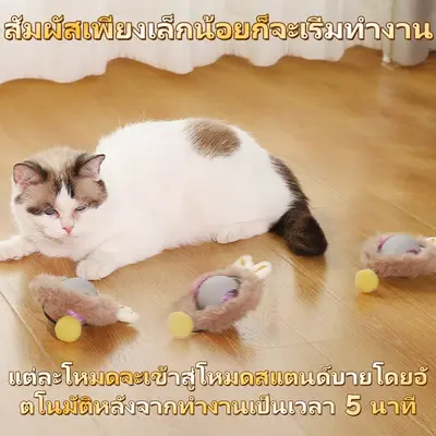 ลูกบอลสัตว์เลี้ยง ของเล่นแมวอัจฉริยะ… - ภาพที่ 6