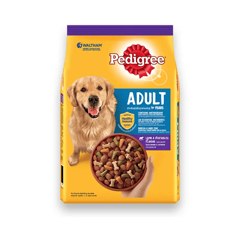 Pedigree เพดดิกรี อาหารสุนัขโต ขนาด 10 กิโลกรัม สูตรครบถ้วนเพื่อสุขภาพแข็งแรง - ภาพที่ 5