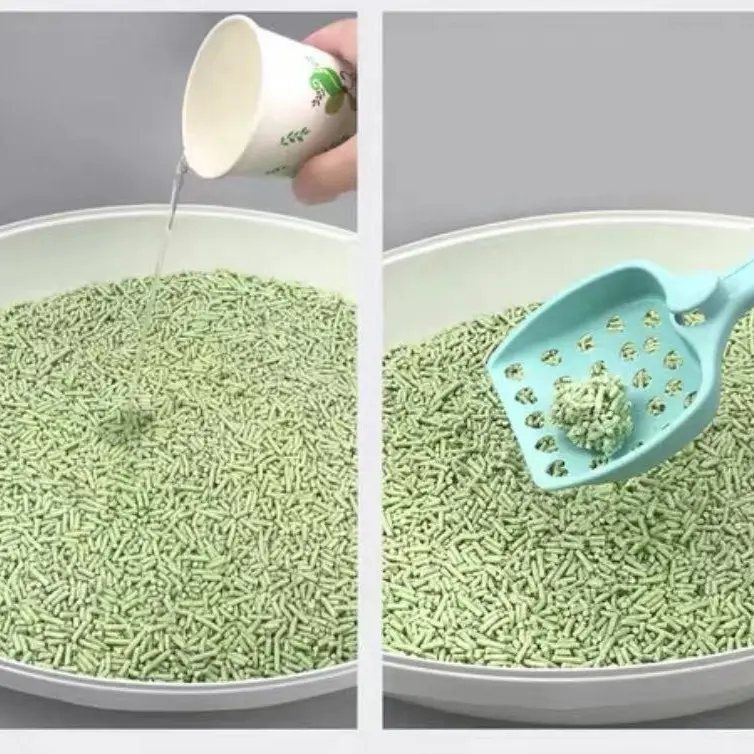 PP A10 ทรายแมวเต้าหู้ ออร์แกนิค100% ผลิตจากกากถั่วเหลืองธรรมชาติ ทรายแมว Cat Litter 6L ทรายแมวเต้าหู้ ทรายเต้าหู้ - ภาพที่ 5