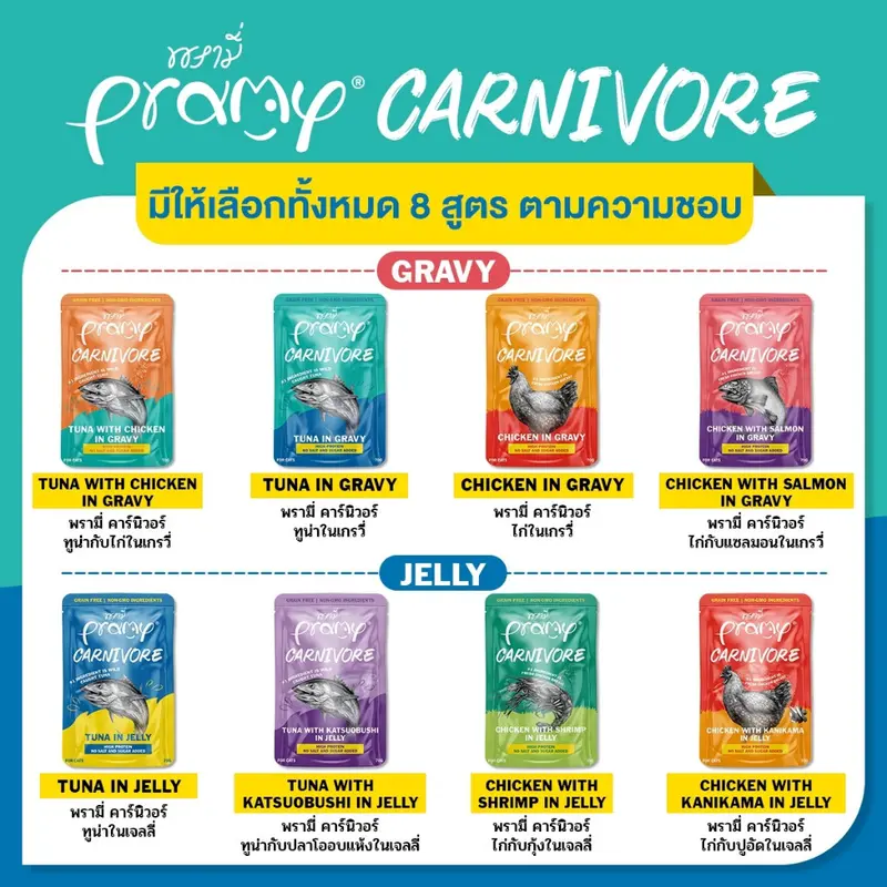 Pramy Carnivore อาหารเปียกแมว… - ภาพที่ 5