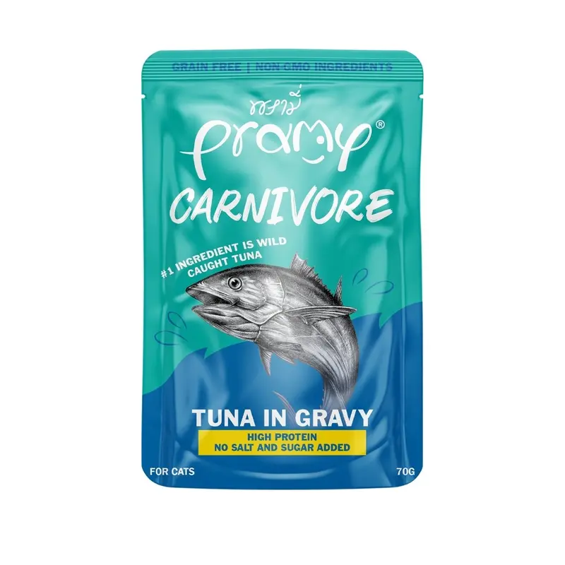 Pramy Carnivore อาหารเปียกแมวโปรตีนสูง กลูเตนฟรี - ภาพที่ 3