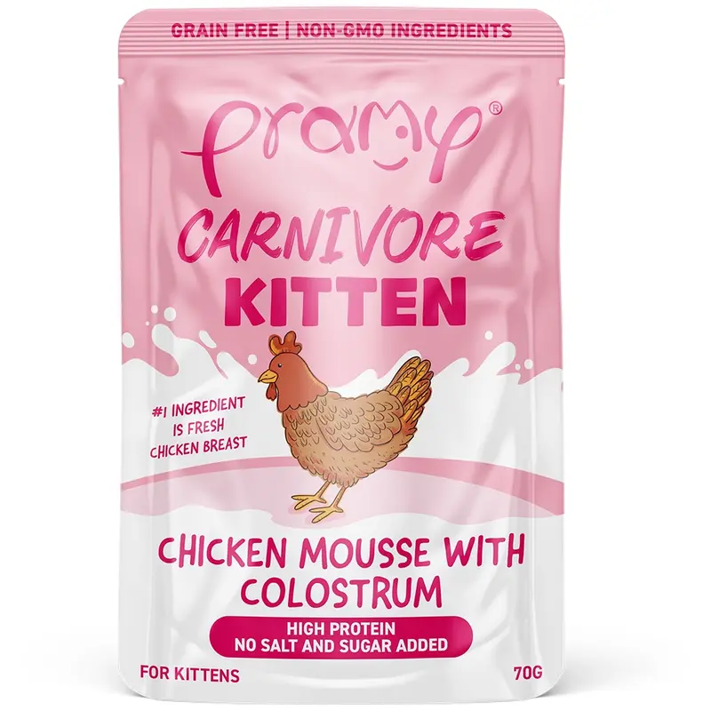 Pramy Carnivore อาหารเปียกแมวโปรตีนสูง กลูเตนฟรี - ภาพที่ 5