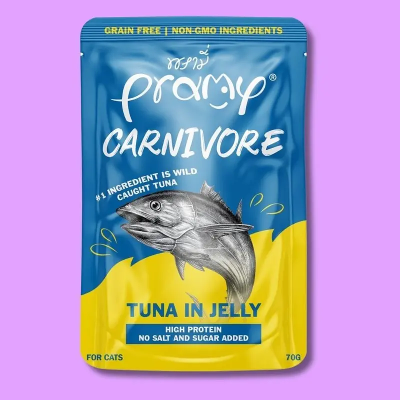 Pramy Carnivore อาหารเปียกแมวโปรตีนสูง กลูเตนฟรี - ภาพที่ 6