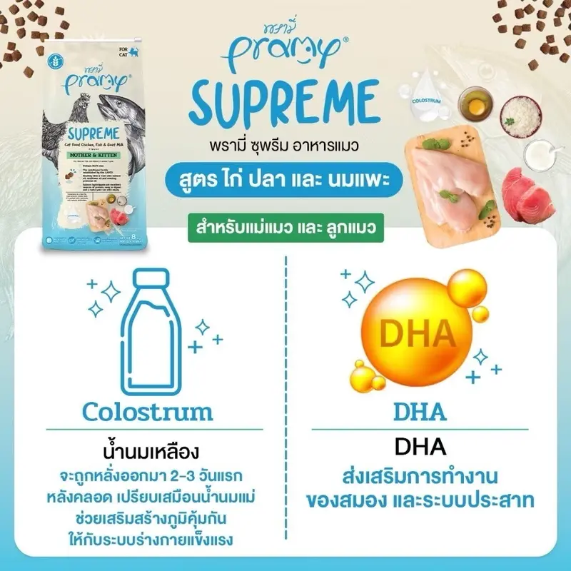 Pramy Supreme อาหารเม็ดแมว… - ภาพที่ 6