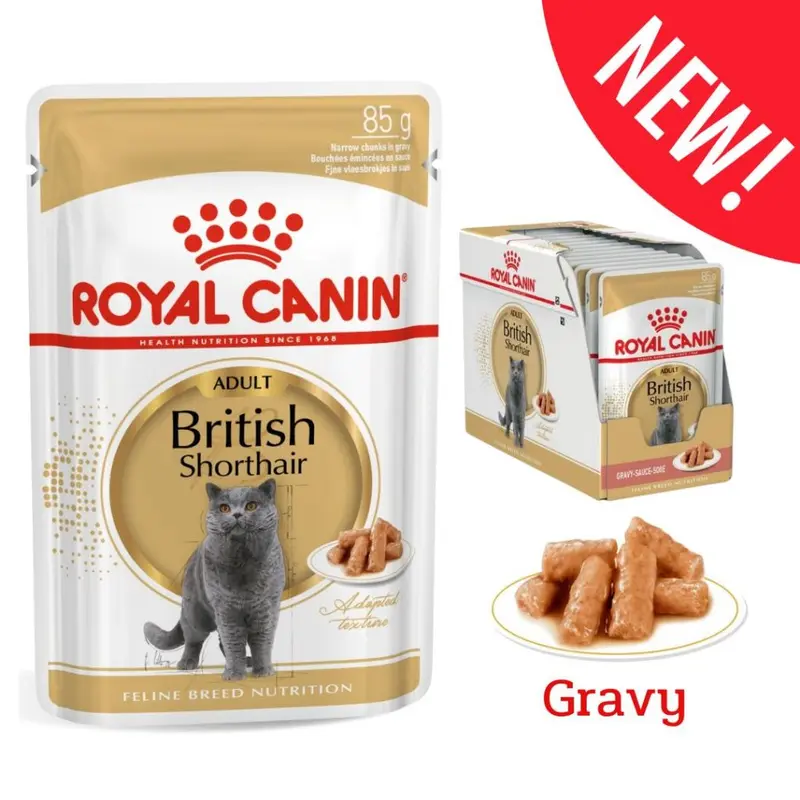 อาหารเปียกแมว Royal Canin Pouch Gravy 1 กล่อง (12ซอง) เพ้าซ์ Kitten Urinary Beauty ทุกสูตร - ภาพที่ 5