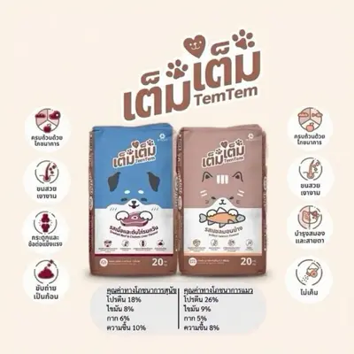 อาหารแมวเต็มเต็ม รสแซลมอนย่าง 1 กิโลกรัม… - ภาพที่ 6