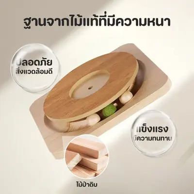 TUBI รังแมวแคปซูลอวกาศ ของเล่นแมว หลุมแมว อะคริลิค… - ภาพที่ 6